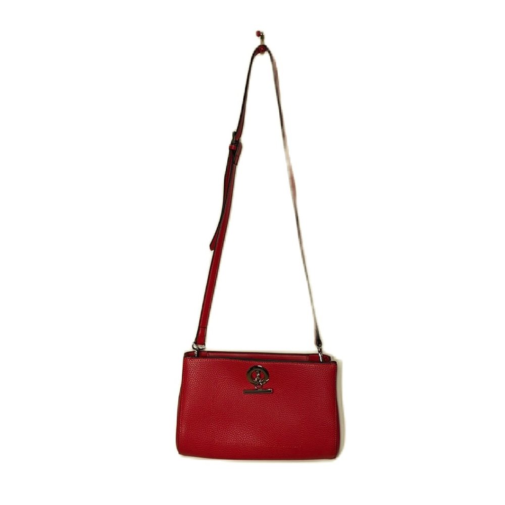 Sondra Roberts Squared, wedth 2", height 7, Length 10", red color